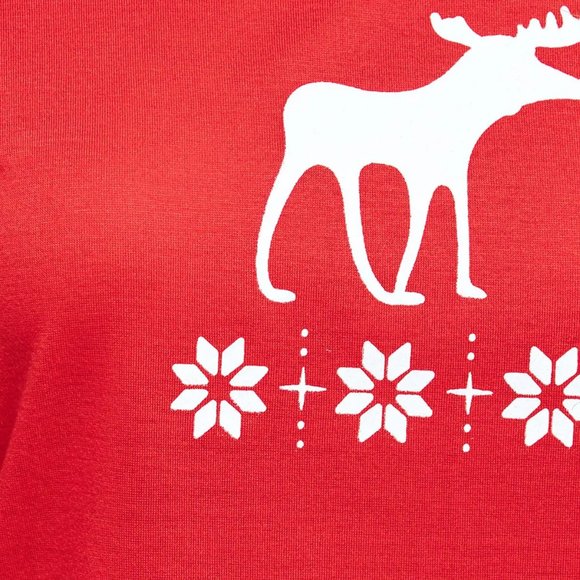 COPY - Matching Red White Reindeer Winter Christmas Family Pajamas PJs Men Wome… - Picture 13 of 16
